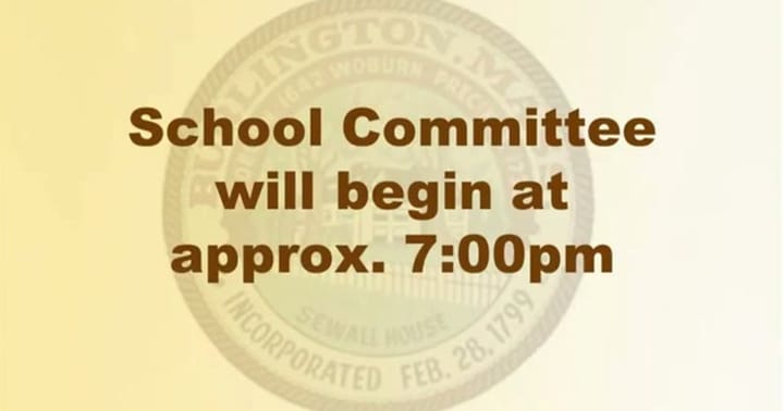 From the School Committee